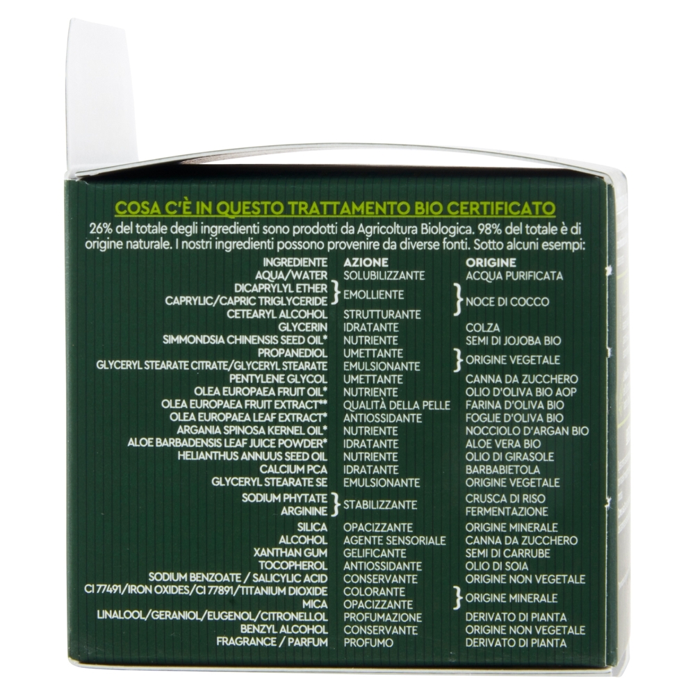 Tesori di Provenza Crema Viso Rosa Bio, Anti-età e Illuminante, 50 ml